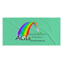 Load image into Gallery viewer, AGL Over the Rainbow Foundation Beach Towel