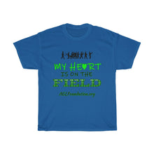 Load image into Gallery viewer, AGL Foundation My Heart is on the Field T Shirt