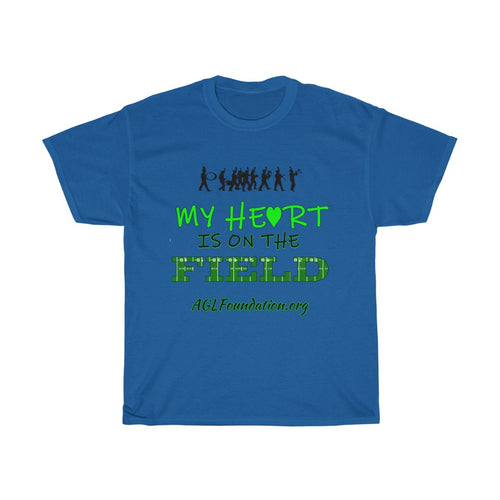 AGL Foundation My Heart is on the Field T Shirt