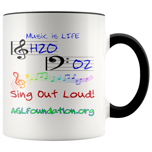AGL Foundation Music is Life Coffee Mug
