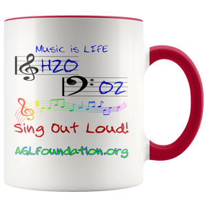 AGL Foundation Music is Life Coffee Mug