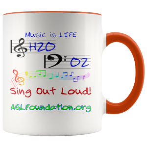 AGL Foundation Music is Life Coffee Mug