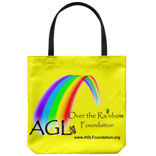Load image into Gallery viewer, AGL Over the Rainbow Foundation Canvas Tote