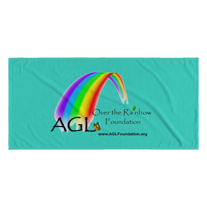 AGL Over the Rainbow Foundation Beach Towel
