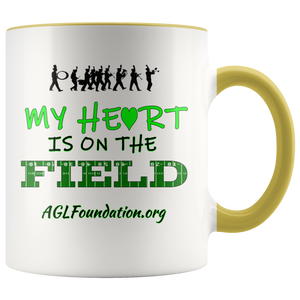 AGL Foundation My Heart is on the Field Coffee Mug